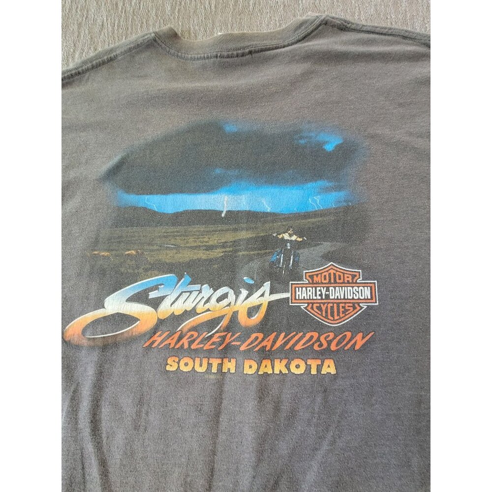 Harley-Davidson T-Shirt Size XL Sturgis For Those About To Ride We Salute You